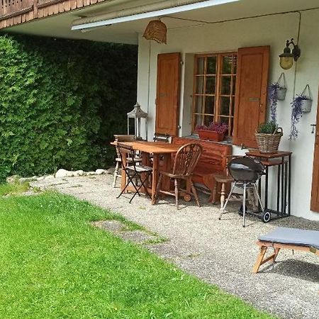 Cozy Apartment In The Heart Of The Alps Chateau-d'Oex Exterior foto